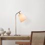 Opviq Lámpara de Mesa MR-622 Blanco y Vintage